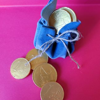 Bourse de pirate en feutrine